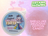 UNICORN AND BIGFOOT FARTS WITH GLOW KEYCHAIN