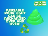 GLOW IN THE DARK POOP LIGHT