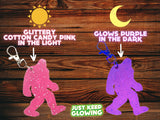 bigfoot keychain for women