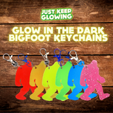 Bigfoot Keychain