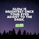 Glow in the dark Bigfoot shirt looks brightest once eyes adjust to the dark