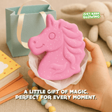 Small pink glitter unicorn gift for kids — adorable magical toy perfect for birthdays, travel, and special moments
