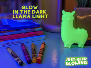 Glow in the Dark Llama
