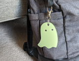 GLOW IN THE DARK GHOST KEYCHAIN